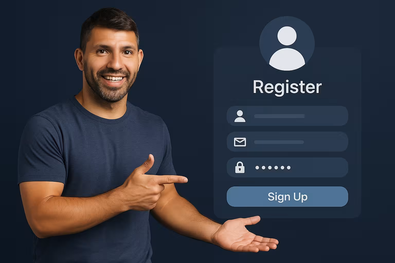 Cómo registrarse en el Casino Kun Aguero